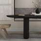 Oval Tripod Base Dining Table Solid Wood Modern Kitchen Dinner Dining Room Table Clearhalo 'Dining Tables & Seating' 'Dining Tables' 'dining_table' 'furn' 'furn_dining_table' 'Furniture' 'furniture_dining_table' 'Kitchen & Dining Furniture' 'kitchen' 'kitchen_dining_table' 1200x1200_56c13eac-0d60-4346-b705-4fe3f3c47cfb