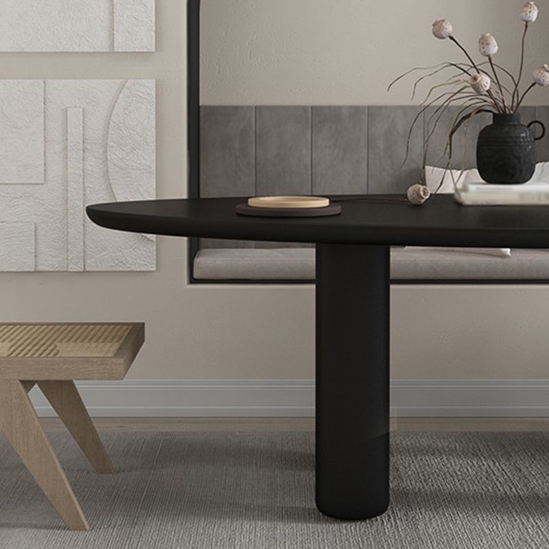 Oval Tripod Base Dining Table Solid Wood Modern Kitchen Dinner Dining Room Table Clearhalo 'Dining Tables & Seating' 'Dining Tables' 'dining_table' 'furn' 'furn_dining_table' 'Furniture' 'furniture_dining_table' 'Kitchen & Dining Furniture' 'kitchen' 'kitchen_dining_table' 1200x1200_56c13eac-0d60-4346-b705-4fe3f3c47cfb