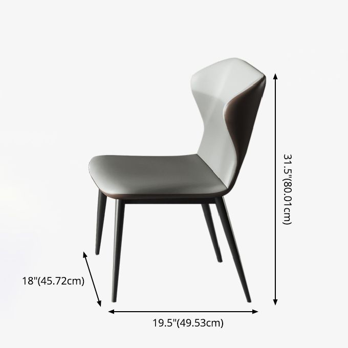 Minimalist White Brown Rectangle Shape Dining Set Kitchen Standard Dining Set with 4 Legs Table Clearhalo 'Dining Room Sets' 'Dining Tables & Seating' 'dining_room_set' 'furn' 'furn_dining_room_set' 'Furniture' 'furniture_dining_room_set' 'Kitchen & Dining Furniture' 'kitchen&dining_furn' 'kitchen' 1200x1200_56c80b26-43a9-4f1b-926e-98cda90a06a1