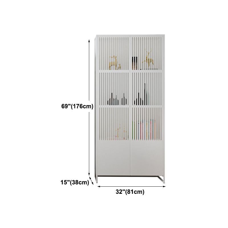 Door Iron Living Room Sideboard Cabinet Modern Buffet Server Cabinet with Storage Clearhalo 'buffet_sideboard' 'Buffets & Sideboards' 'furn' 'furn_buffet_sideboard' 'Furniture' 'Kitchen & Dining Furniture' 1200x1200_56c9ff1c-2d05-4172-b6e8-aa8bf0f2d86e
