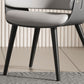 Chaise de salle à manger de style contemporain chaise de salle à manger avec des jambes en métal pour cuisine