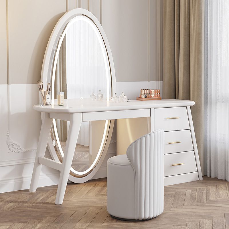 Set di sgabelli da toep da toep per trucco glam