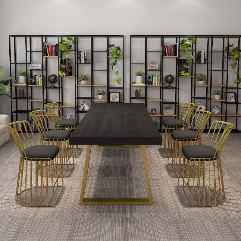 Rectangle Dining Site Table Traditional Luxury Dinette Table with Pine Solid Wood Clearhalo ' dining_table' 'Dining Tables & Seating' 'Dining Tables' 'furn' 'furn_dining_table' 'Furniture' 'furniture_dining_table' 'Kitchen & Dining Furniture' 'kitchen&dining_furn' 'kitchen' 'kitchen_dining_table' 1200x1200_56e0f2d0-3bf4-4e46-aea2-50d57907a45f