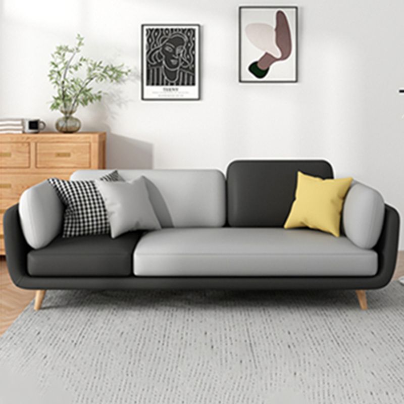 Contemporary Pillow Top Arm Reclining Loveseat for Living Room Clearhalo 'furn' 'furn_sofas' 'Furniture' 'furniture_sofas' 'kitchen' 'kitchen_sofas' 'Living Room Furniture' 'Sofa' 'sofas' 1200x1200_56e45262-66c2-4c33-9bdd-27bc96ccafdf