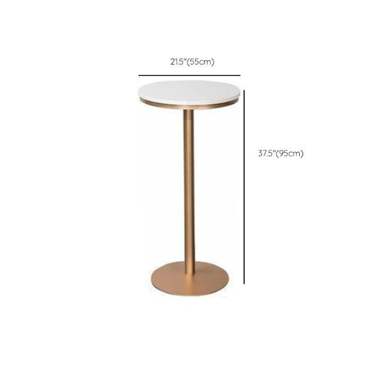 Glam Style Fixed Bar Table Set 1/3 Pieces Faux Marble Counter Table Set Clearhalo 'Bar Furniture' 'furn' 'furn_home_bar_bar_sets' 'Furniture' 'Home Bars & Bar Sets' 'home_bar_bar_sets' 'Kitchen & Dining Furniture' 1200x1200_56e69d7e-c6f0-4b95-a6c3-4658daa8e370