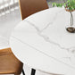 Modern Style Sintered Stone Dining Table White Round Table with Metal Base for Home Clearhalo ' dining_table' 'Dining Tables & Seating' 'Dining Tables' 'furn' 'furn_dining_table' 'Furniture' 'furniture_dining_table' 'Kitchen & Dining Furniture' 'kitchen&dining_furn' 'kitchen' 'kitchen_dining_table' 1200x1200_56e6d3a5-5620-4894-acad-a622d6eccba7