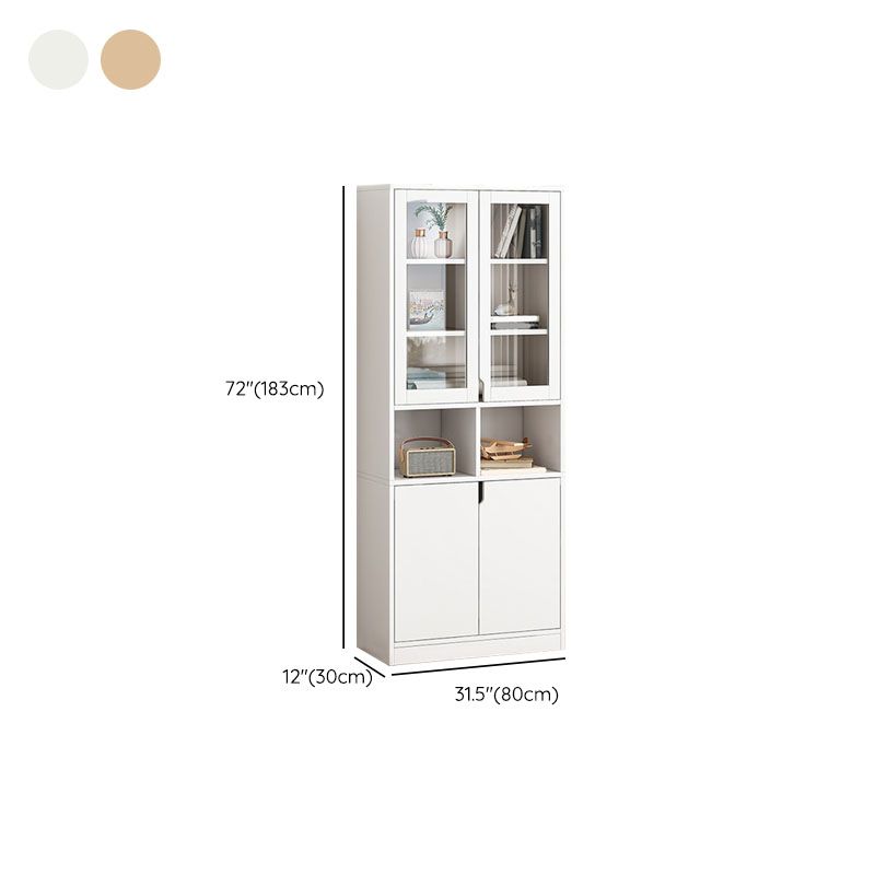 Archivo de archivos modernos Archivo de madera vertical para la oficina en casa