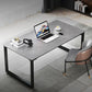 Stone Industrial Writing Desk Sled Rectangular Office Desk for Home Clearhalo 'furn' 'furn_office_desk' 'Furniture' 'Office Desks' 'Office Furniture' 'office_desk' 1200x1200_56efd2fc-7119-4ae0-b2bb-bccee4ed83df