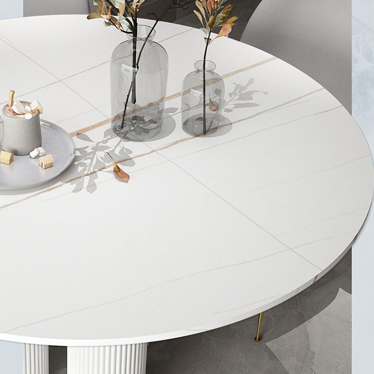 Modern Indoor White Table for Restaurant Sintered Stone Top Dining Table Clearhalo ' dining_table' 'Dining Tables & Seating' 'Dining Tables' 'furn' 'furn_dining_table' 'Furniture' 'furniture_dining_table' 'Kitchen & Dining Furniture' 'kitchen&dining_furn' 'kitchen' 'kitchen_dining_table' 1200x1200_56f218e7-2480-4251-84c0-6f5cb614ba8d