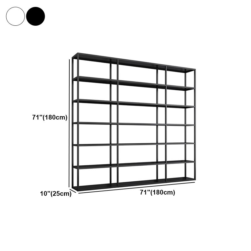 Modern Style Open Bookshelf Metal Etagere Bookcase for Office Clearhalo 'Bookcases' 'furn' 'furn_bookcases' 'Furniture' 'furniture_bookcases' 'kitchen' 'kitchen_bookcases' 'Living Room Furniture' 'Office Furniture' 1200x1200_56f26ad1-3608-48fe-a4ae-52c1ea664b7b