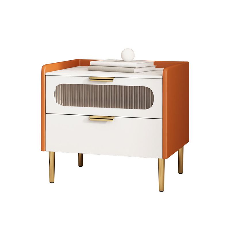 Stein am Nachtkabine zeitgenössischer Nachttisch mit 2 Schubladen