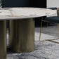 Oval Traditional Luxury Dining Table Sintered Stone Table with 3 Gold Legs Clearhalo ' dining_table' 'Dining Tables & Seating' 'Dining Tables' 'furn' 'furn_dining_table' 'Furniture' 'furniture_dining_table' 'Kitchen & Dining Furniture' 'kitchen&dining_furn' 'kitchen' 'kitchen_dining_table' 1200x1200_56f6a4bc-3233-44e8-bfa6-be8f9f891207