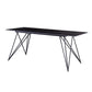 Stone Dining Site Table Industrial Style Rectangle Dining Table for Kitchen Home Clearhalo ' dining_table' 'Dining Tables & Seating' 'Dining Tables' 'furn' 'furn_dining_table' 'Furniture' 'furniture_dining_table' 'Kitchen & Dining Furniture' 'kitchen&dining_furn' 'kitchen' 'kitchen_dining_table' 1200x1200_56f80356-184f-4fd6-b9a1-9a8c2fbfadb3