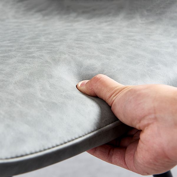 Modern Upholstered Armless Dining Chairs Wingback Side Chairs with Metal Legs Clearhalo ' kitchen&dining_furn' 'Dining Chairs' 'Dining Tables & Seating' 'dining_chair' 'furn' 'furn_dining_chair' 'Furniture' 'furniture_dining_chair' 'Kitchen & Dining Furniture' 'kitchen' 1200x1200_56fb8f8b-2f42-4c79-9c02-2cd63417ecb3