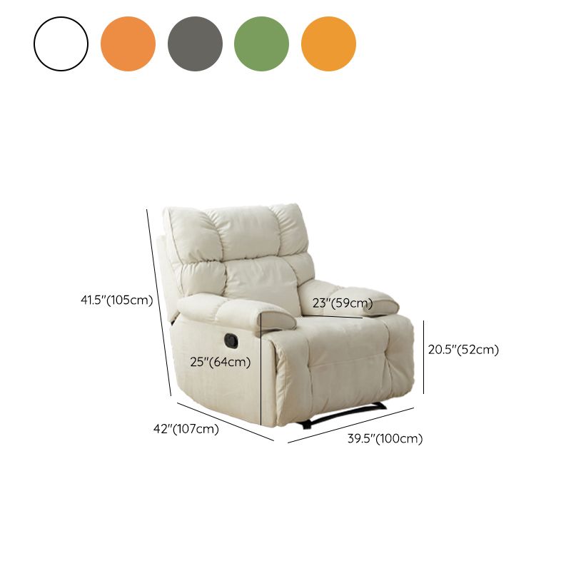 Modern Lumbar Support Recliner Swivel Rocker Standard Recliner Clearhalo 'Chairs & Seating' 'furn' 'furn_recliners' 'Furniture' 'Living Room Furniture' 'Recliners' 1200x1200_56ffde69-69d5-4b3a-b72b-43b589d71ba6