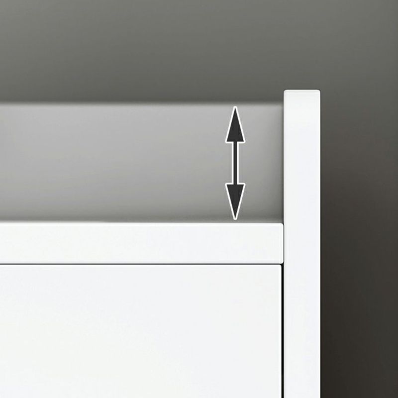 Serveur de restauration de style moderne serveur en bois d'autorisation ouverte de stockage inclus au serveur avec 3 tiroirs