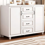 Wood Accent Chest with Chest Bun Feet and Bar Pulls,14.96 " W Clearhalo 'Cabinets & Chests' 'cabinets_chests' 'furn' 'furn_cabinets_chests' 'Furniture' 'Living Room Furniture' 1200x1200_5704615e-83a3-4645-b48f-734e7dc019c3