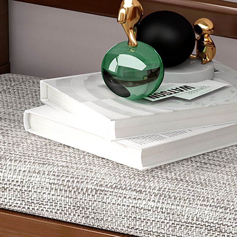 Mid-Century Modern Seating Bench Rectangle Shoe Storage Cushioned Entryway Bench Clearhalo 'Benches' 'Chairs & Seating' 'furn' 'furn_benches' 'Furniture' 'Living Room Furniture' 1200x1200_57048de1-88ef-488e-9574-09e083ba19dd