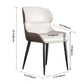 Modern Metal Indoor-Outdoor Chair Dining Room Armless Wingback Side Chair Clearhalo ' kitchen&dining_furn' 'Dining Chairs' 'Dining Tables & Seating' 'dining_chair' 'furn' 'furn_dining_chair' 'Furniture' 'furniture_dining_chair' 'Kitchen & Dining Furniture' 'kitchen' 1200x1200_5706ca2b-68a7-4514-a2c1-6160fdd8d89e