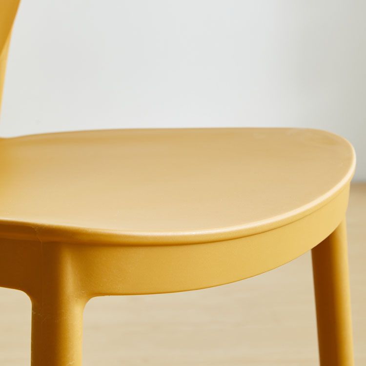 Contemporary Kitchen Stackable Chairs Plastic Dining Armless Side Chair Clearhalo ' kitchen&dining_furn' 'Dining Chairs' 'Dining Tables & Seating' 'dining_chair' 'furn' 'furn_dining_chair' 'Furniture' 'furniture_dining_chair' 'Kitchen & Dining Furniture' 'kitchen' 1200x1200_570714aa-14cf-4e7a-91b5-6d568b3f5cab