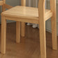 Modern Style Armless Dining Chair Wooden Frame Open Back Dining Chair for Dining Room