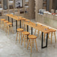 Industrial Rectangle Bar Counter Table Wood Bar Counter Table for Restaurant Clearhalo 'Bar Furniture' 'Bar Tables' 'bar_tables' 'furn' 'furn_bar_tables' 'Furniture' 'Kitchen & Dining Furniture' 1200x1200_570e4d0c-d021-4968-8c9b-1a3646753b0a