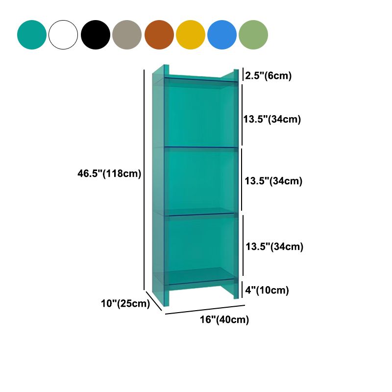 Vertical Scandinavian Standard Bookshelf with Acrylic Frame and Shelf Clearhalo 'Bookcases' 'furn' 'furn_bookcases' 'Furniture' 'furniture_bookcases' 'Office Furniture' 1200x1200_570ed00a-f75b-47c9-a9b7-6532d6d9cb00
