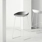 Nordic Indoor Simple Barstool Low Back Steel Tall Stool with Plastic Seat Clearhalo 'Bar Furniture' 'Bar Stools' 'bar_stools' 'furn' 'furn_bar_stools' 'Furniture' 'furniture_bar_stools' 'Kitchen & Dining Furniture' 1200x1200_570fb193-3507-46e5-a6f8-9c0f36771813