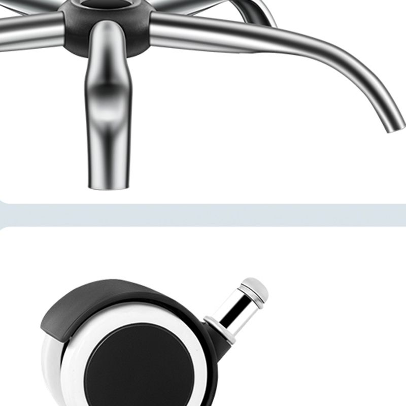 Sedia da ufficio moderna armi imbottiti senza angoscia sedia ergonomica con ruote