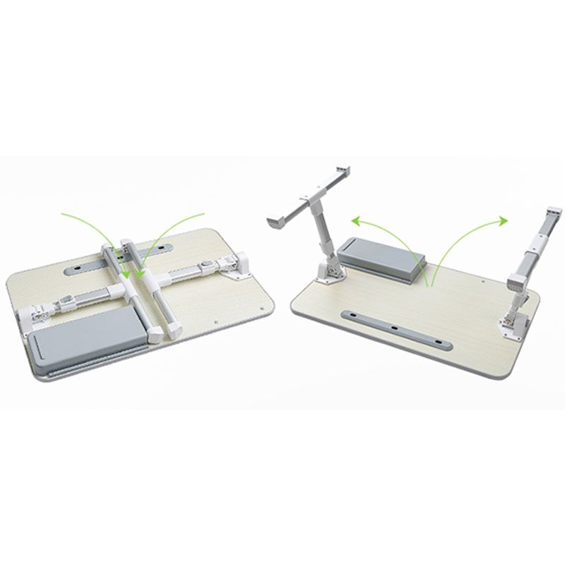 Contemporary Adjustable Laptop Table Office Desk for Bedroom Clearhalo 'furn' 'furn_office_desk' 'Furniture' 'Office Desks' 'Office Furniture' 'office_desk' 1200x1200_5714f534-b13a-4ba7-92a2-69d66f0af902