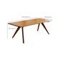 Rectangle 4 Legs Table Natural Solid Wood Dining Table for Restaurant Kitchen Dining Room Clearhalo 'Dining Tables & Seating' 'Dining Tables' 'dining_table' 'furn' 'furn_dining_table' 'Furniture' 'Kitchen & Dining Furniture' 1200x1200_57162a58-2b47-4713-ba4a-a23aa3635b8d