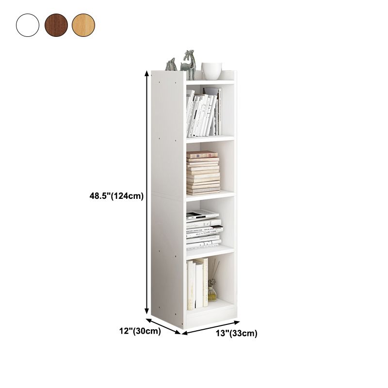 Closed Wooden Bookshelf Modern Home Living Room Corner Bookcase Clearhalo 'Bookcases' 'furn' 'furn_bookcases' 'Furniture' 'Office Furniture' 1200x1200_571bb87e-65a2-4975-b48c-886b95c37380
