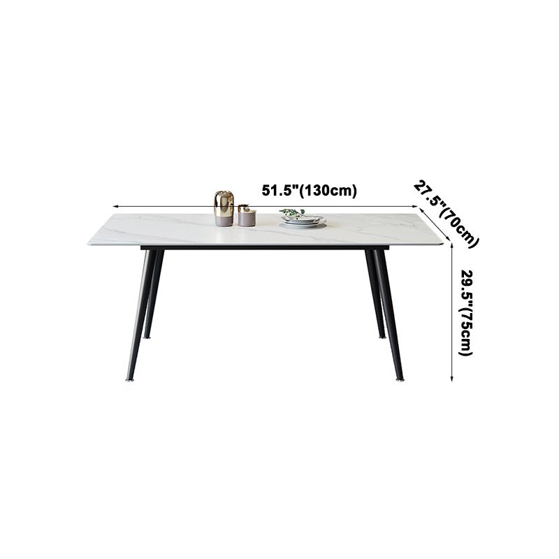 Rectangle Dining Site Table Simplicity Style Dining Room Collection with 4-foot Clearhalo ' dining_table' 'Dining Tables & Seating' 'Dining Tables' 'furn' 'furn_dining_table' 'Furniture' 'furniture_dining_table' 'Kitchen & Dining Furniture' 'kitchen&dining_furn' 'kitchen' 'kitchen_dining_table' 1200x1200_571e3818-a74f-4699-b19b-95b1314a2d0d
