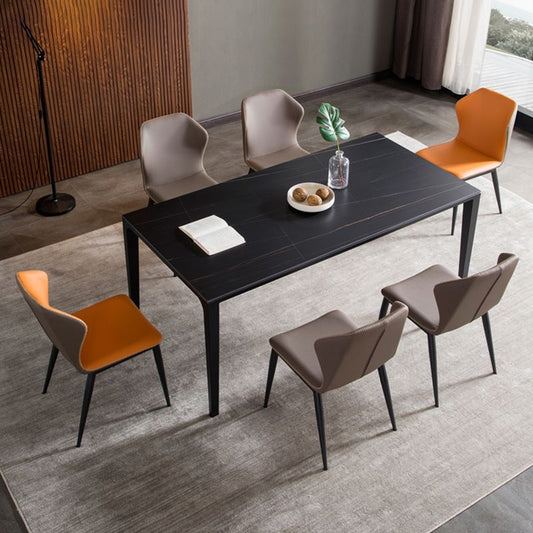 Home Armless Dining Chairs Upholstered Side Chairs with Metal Legs (Set of 2) Clearhalo ' kitchen&dining_furn' 'Dining Chairs' 'Dining Tables & Seating' 'dining_chair' 'furn' 'furn_dining_chair' 'Furniture' 'furniture_dining_chair' 'Kitchen & Dining Furniture' 'kitchen' 1200x1200_5720cd25-1349-4a09-af94-de5664844768