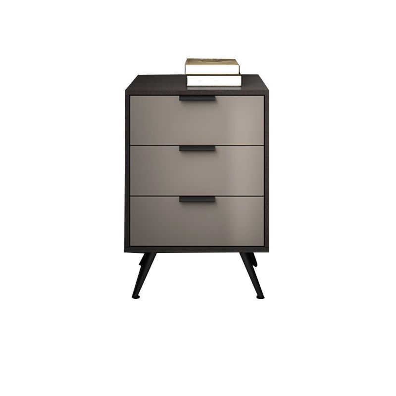 Espresso Wood and Off-White Night Table Modern Stone and Pearl Wood Bedside Cabinet Clearhalo 'Bedroom Furniture' 'furn' 'furn_night_stand' 'Furniture' 'night_stand' 'Nightstands' 1200x1200_5720fb85-4728-421d-80e3-a2a7cf3341b3