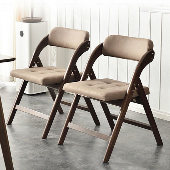 Solid Wood Dining Chair Modern Style Folding Chair for Dining Room Clearhalo 'Dining Chairs' 'Dining Tables & Seating' 'dining_chair' 'furn' 'furn_dining_chair' 'Furniture' 'Kitchen & Dining Furniture' 1200x1200_5724c393-e0b5-4829-9b2f-ee16e3e28ce3