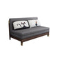 Modern Slipcovered Sofa Bed Solid Wood Upholstered Sofa Bed with Box Clearhalo 'furn' 'furn_futons' 'Furniture' 'Futons & Daybeds' 'Futons' 'Living Room Furniture' 1200x1200_5727bbc6-d91a-4ac1-ada7-3bbf6d1391d7