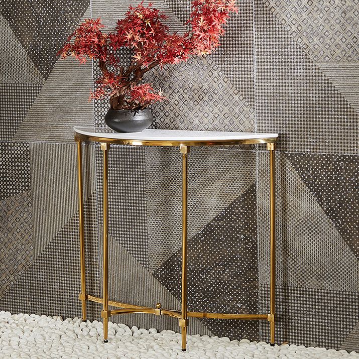 Mesa de acento de consola glamor