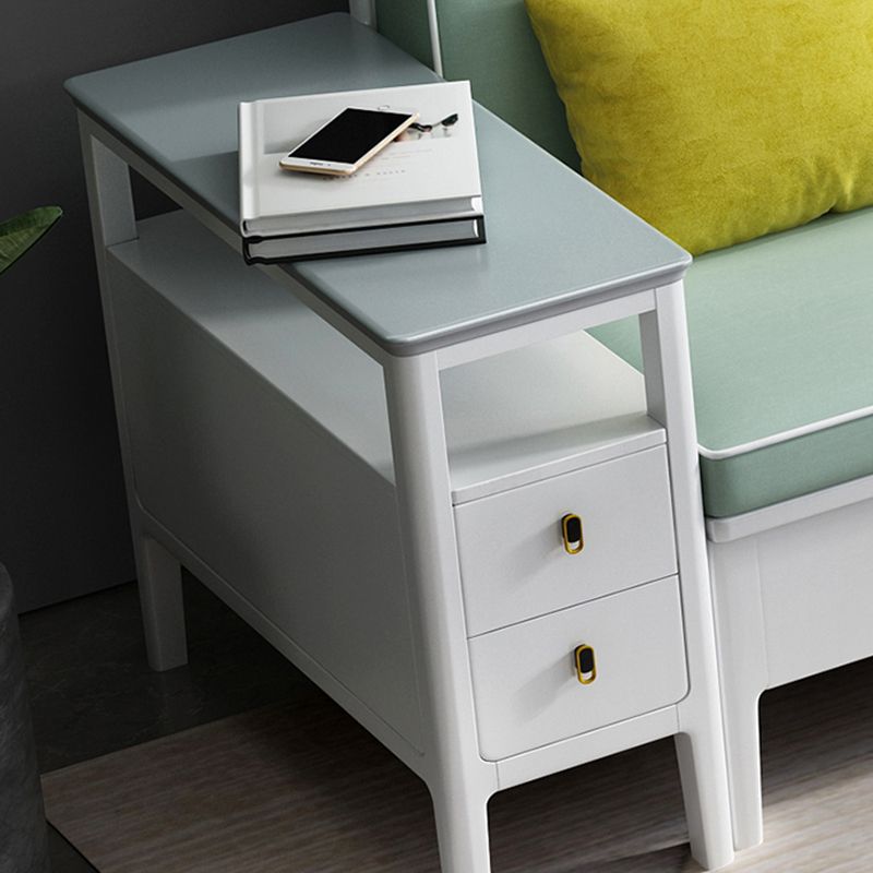 40 "H Contemporary Secal divano tessuto sezionale con cuscini bostol