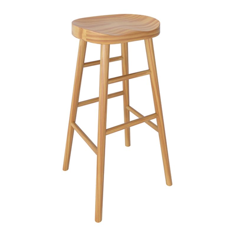 Set da tavolo moderno da pub rettangolare, tavolo da bancone in legno da 1/2/4 pezzi con sgabelli senza schienale
