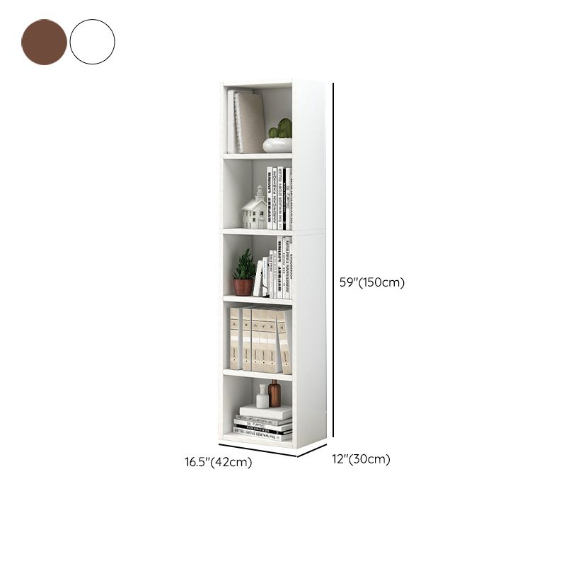 Scandinavian Home Standard Bookshelf Artificial Wood Bookcase