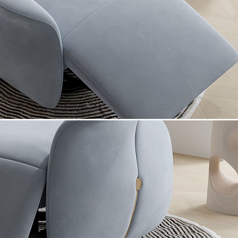 Contemporary Single Power Reclining Chair with Swivel Glider Base Clearhalo 'Chairs & Seating' 'furn' 'furn_recliners' 'Furniture' 'Living Room Furniture' 'Recliners' 1200x1200_572c47a6-de2e-4670-bd23-0e9f2d111edc