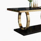 Traditional Luxury Marble Dining Table Rectangle Table with Metal Pedestal Clearhalo ' dining_table' 'Dining Tables & Seating' 'Dining Tables' 'furn' 'furn_dining_table' 'Furniture' 'furniture_dining_table' 'Kitchen & Dining Furniture' 'kitchen&dining_furn' 'kitchen' 'kitchen_dining_table' 1200x1200_572cb5fd-0e79-452a-ac99-f67a53a4766d
