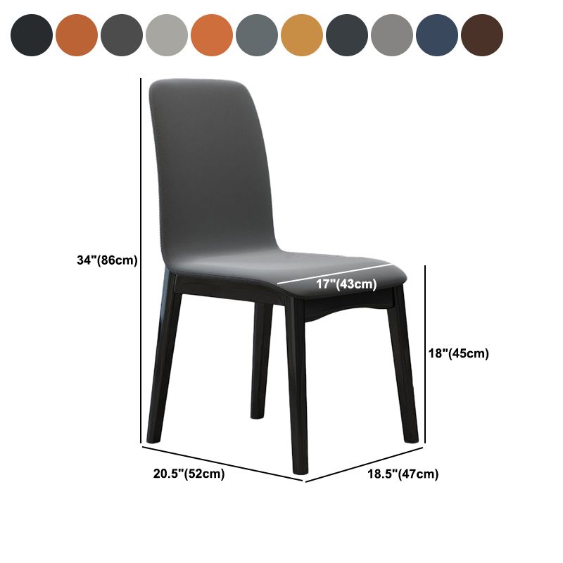 Contemporary Parsons Chair Upholstered Furniture in Matte Finish for Home Clearhalo 'Dining Chairs' 'Dining Tables & Seating' 'dining_chair' 'furn' 'furn_dining_chair' 'Furniture' 'Kitchen & Dining Furniture' 1200x1200_572d2d31-aaed-457c-9bc0-6e83e32f044f