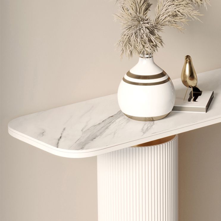 Consola Glam Tabla 15.74 "Mesa de sofá de la consola rectangular W para Hall