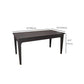 Rectangle Counter Dining Table Traditional Dinner Room Kitchen Table Clearhalo 'Dining Tables & Seating' 'Dining Tables' 'dining_table' 'furn' 'furn_dining_table' 'Furniture' 'Kitchen & Dining Furniture' 1200x1200_5732e042-65bc-4a6b-9fe1-a9e94b3b2c0b