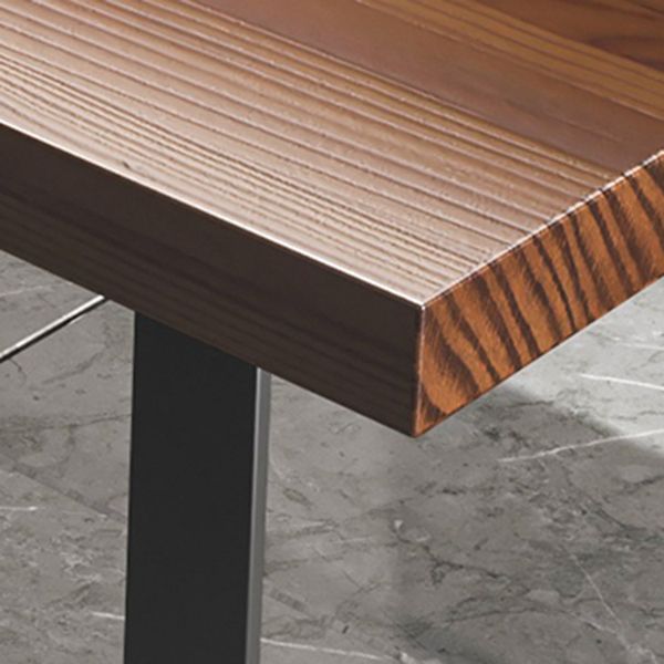 Mesa de comedor de madera rectangular industrial 1/3/5/7 piezas de comedor juego para comedor