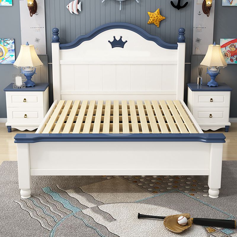 Letto standard in legno massiccio letto ad arco arco con gambe personalizzate