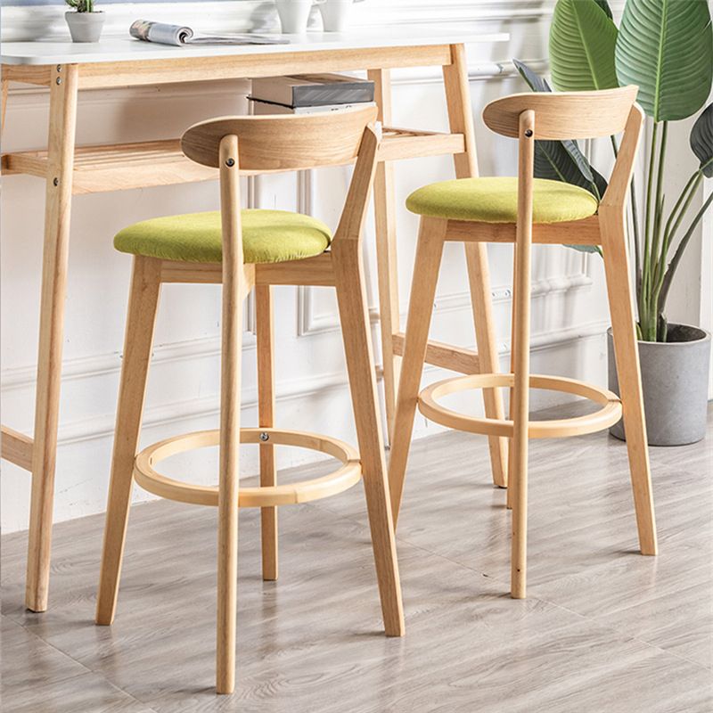 Contemporary Wood Dining Kitchen Room Armless Stool Low Back Bar Stool Clearhalo 'Bar Furniture' 'Bar Stools' 'bar_stools' 'furn' 'furn_bar_stools' 'Furniture' 'furniture_bar_stools' 'Kitchen & Dining Furniture' 1200x1200_57371df7-3f68-42fa-a8b8-b9dd1a856b75