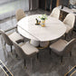 Modern Round Dining Table Sintered Stone Dining Table with Pedestal Base for Home Kitchen Dinner Clearhalo ' dining_table' 'Dining Tables & Seating' 'Dining Tables' 'furn' 'furn_dining_table' 'Furniture' 'furniture_dining_table' 'Kitchen & Dining Furniture' 'kitchen&dining_furn' 'kitchen' 'kitchen_dining_table' 1200x1200_573787d4-2a81-4b0d-8c81-51ea0614673d